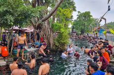 Tradisi Padusan Usai Pandemi, Umbul Manten di Klaten Kembali Dipadati Ribuan Pengunjung