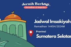 Jadwal Imsak dan Buka Puasa di Provinsi Sumatera Selatan, 20 Maret 2024