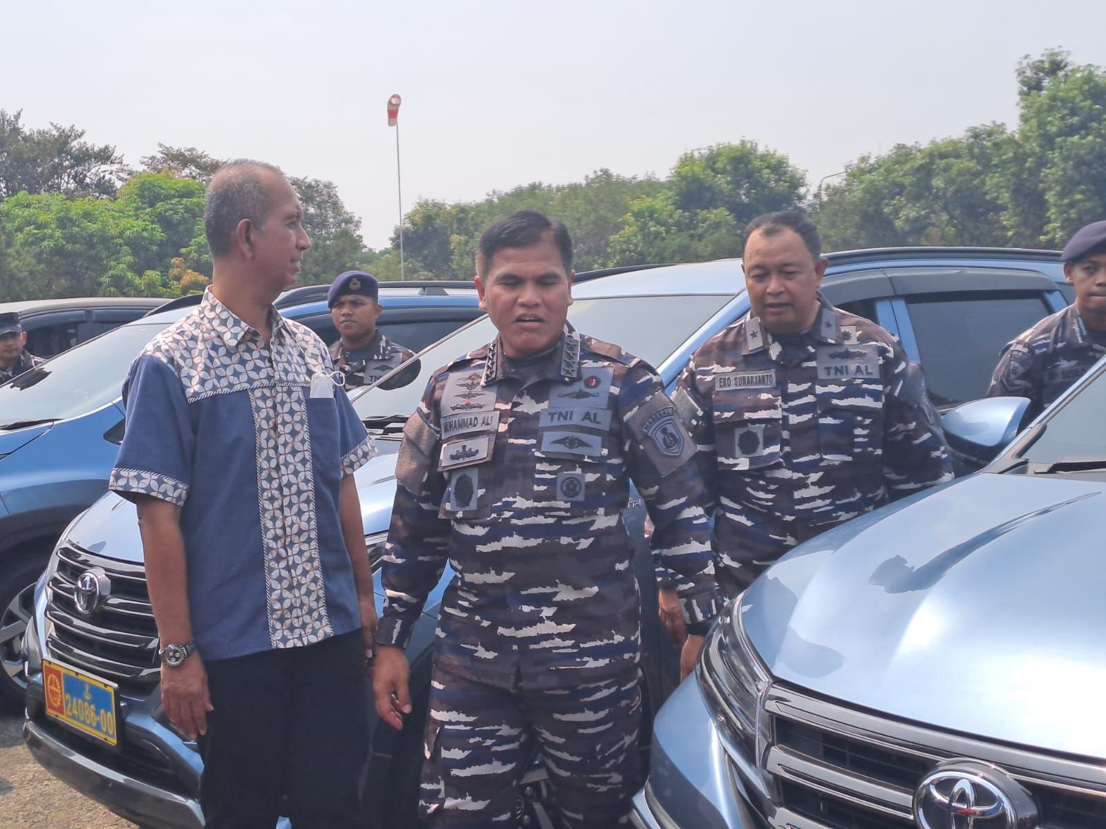 Belikan Pejabat TNI AL Ratusan Mobil Dinas Baru, KSAL: Tak Mungkin Terlambat Lagi