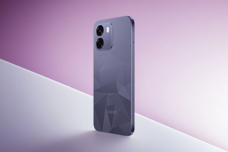Oppo A6t Pro varian Ungu.