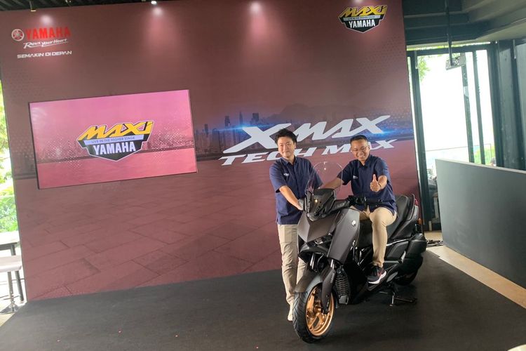 Yamaha XMAX 250 TechMAX meluncur pada 9 Desember 2023 di Sentul, Bogor, Jawa Barat.