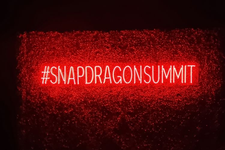 Ilustrasi Snapdragon Summit 2022 yang diselenggarakan Qualcomm di Hawaii, Amerika Serikat, Selasa (15/11/2022).