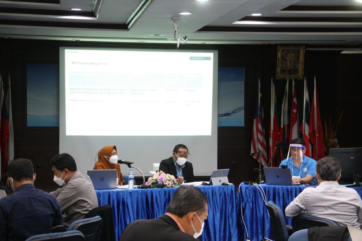 Kementerian KP membahas proyek fisheries refugia bersama negara ASEAN di Forum The 6th Regional Scientific and Technical Committee (RSTC)-Meeting for the Southeast Asian Fisheries Development Center (SEAFDEC) di Samut Prakan, Thailand, pada 4 Juli 2022-6 Juli 2022.