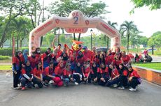 HUT Ke-25, Sekolah Kinderfield Highfield Gelar "Family Fun Run/Walk for Charity" 