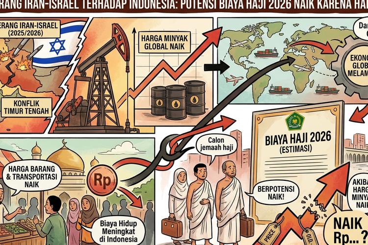 Harga Minyak Naik 52 Persen, Biaya Haji 2026 dan Devisa Pariwisata Berpotensi Terdampak