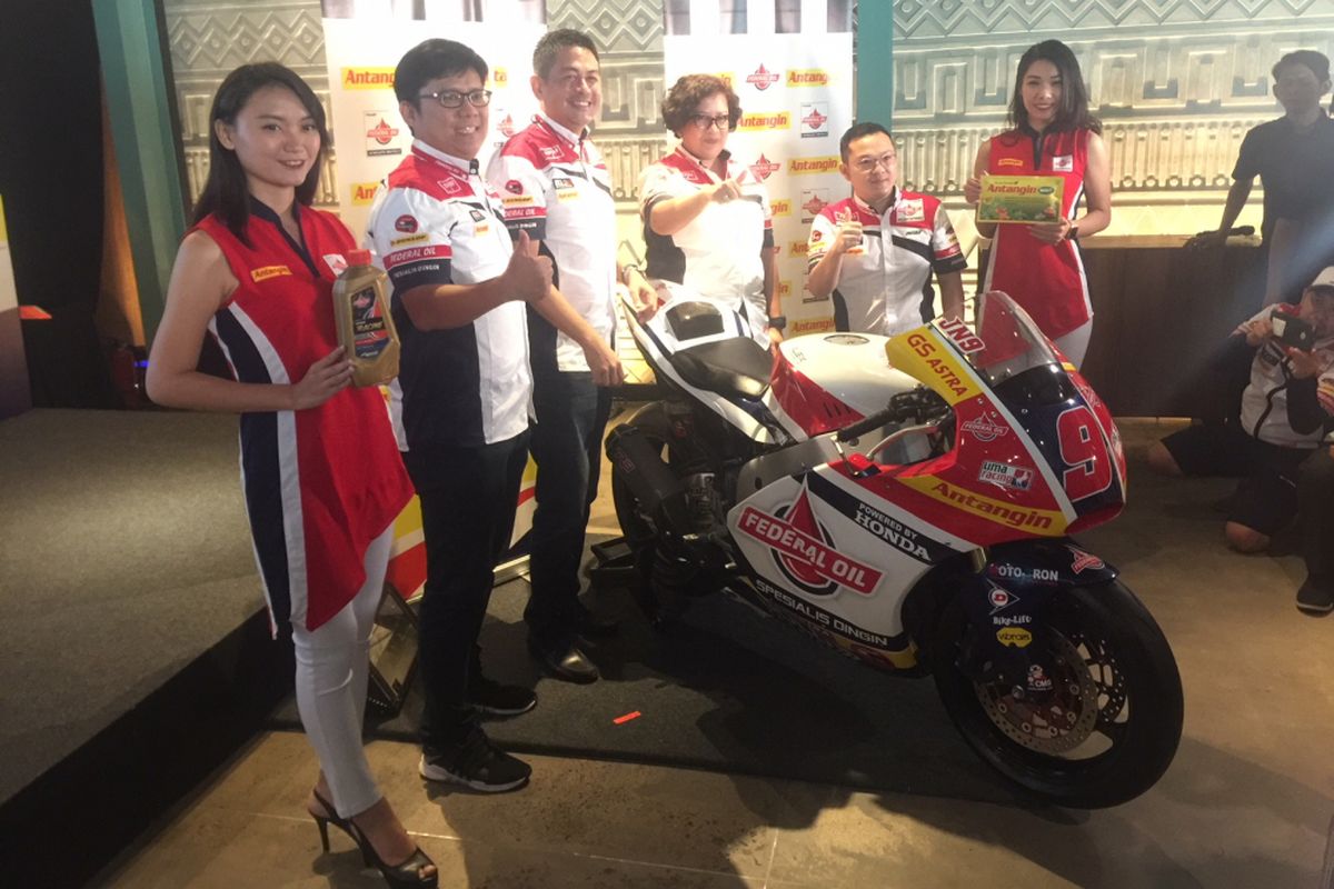 Antangin dan Federal Oil bekerjasama dengan Gresini Moto2