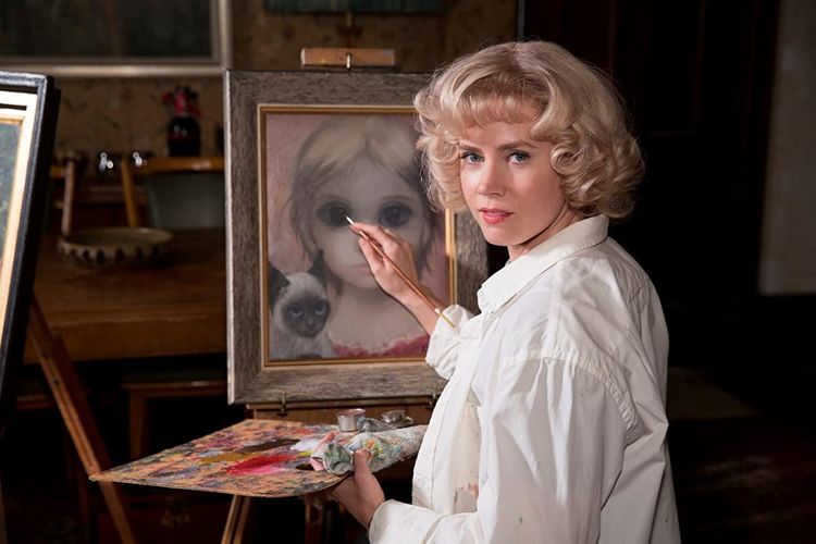 Amy Adams berperan sebagai seniman legendaris Margaret Keane, dalam film drama biografi Big Eyes (2014).