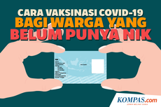 INFOGRAFIK: Cara Vaksinasi Covid-19 bagi Warga yang Belum Punya NIK