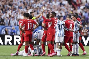 LIVE Argentina Vs Swiss 1-1, Regulasi FIFA Buat Breel Embolo Dikartu Merah