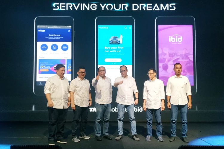  SERA meluncurkan tiga aplikasi baru yaitu mobil88 es-store, TRAC To Go, dan IBID Live Action.