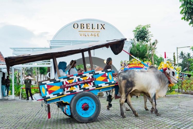 Obelix Village, tempat wsata baru di Sleman, Daerah Istimewa Yogyakarta.