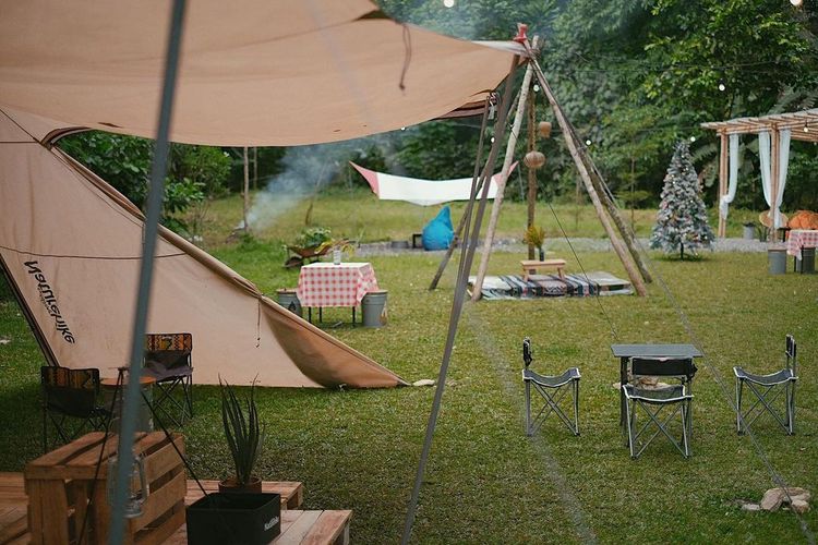 Tempat makan bernama Camp Coffee & Nature di Kota Yogyakarta (dok. Camp Coffee & Nature).