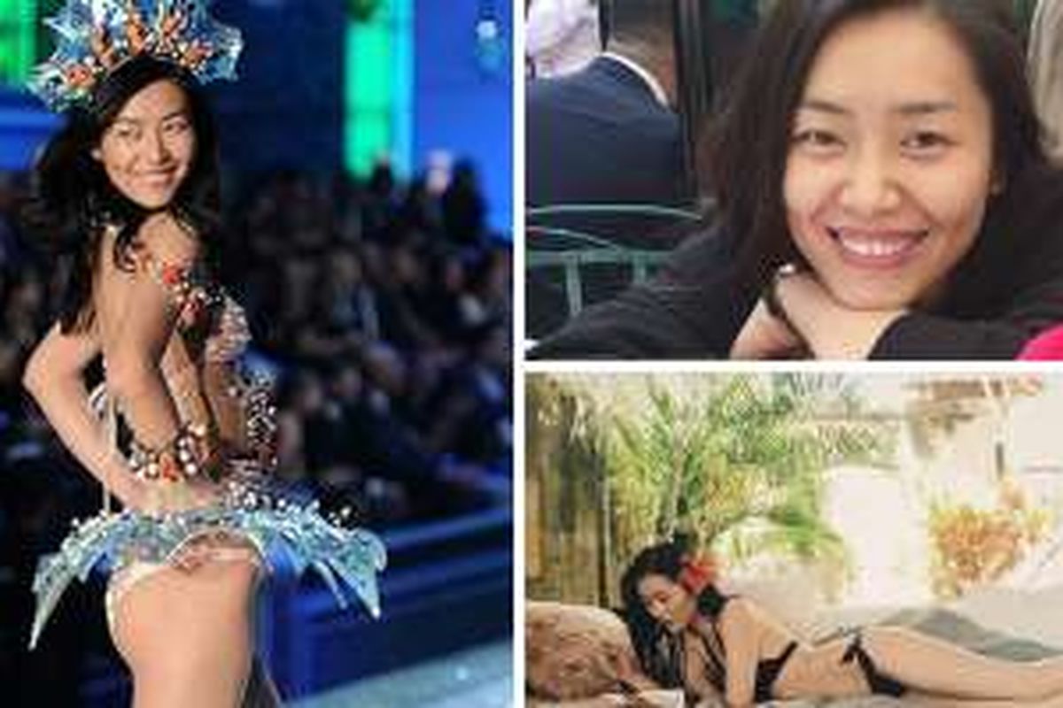 Aksi Liu Wen dalam pergelaran busana Victoria's Secret dan pemotretan fashion. 