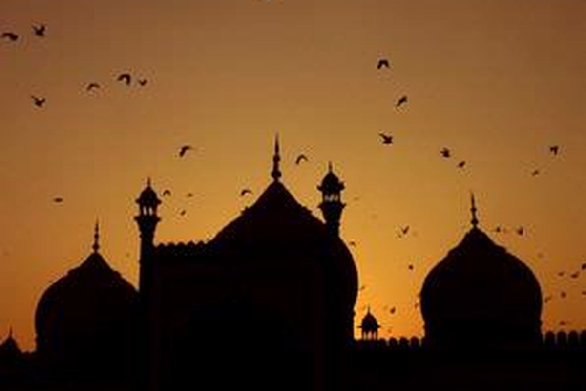 Masjid Juma New Delhi - senangnya bisa memotret dengan leluasa lagi.