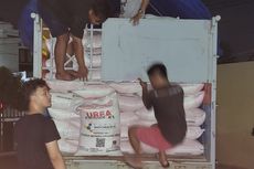 Polisi Tangkap Truk Muatan Pupuk Bersubsidi yang Akan Diselundupkan di Gerbang Tol Kalikangkung Semarang