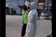 Video Viral Polisi Giring Pocong di Perempatan Kartonyono Ngawi, Ada Apa?