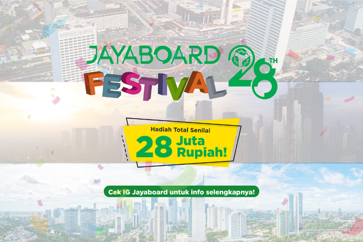 Acara Jayaboard Festival 2021 berlangsung selama 11 Mei-11 Juni 2021. 