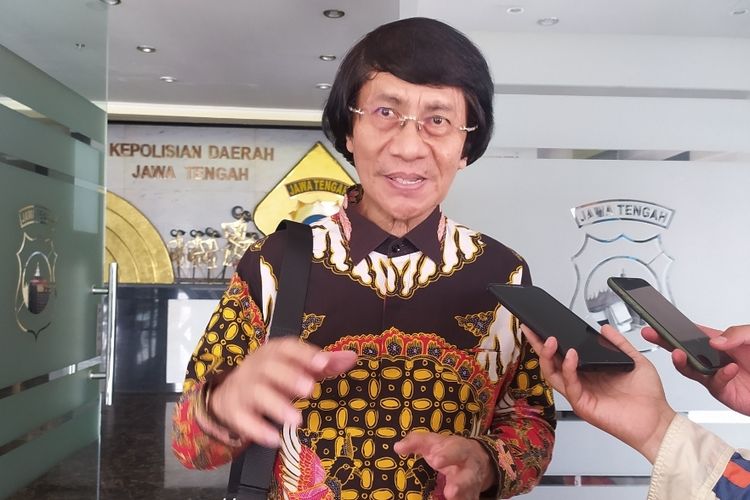 Ketua Lembaga Perlindungan Anak Indonesia (LPAI) Seto Mulyadi atau Kak Seto saat ditemui di Polda Jateng. Senin (5/9/2022)
