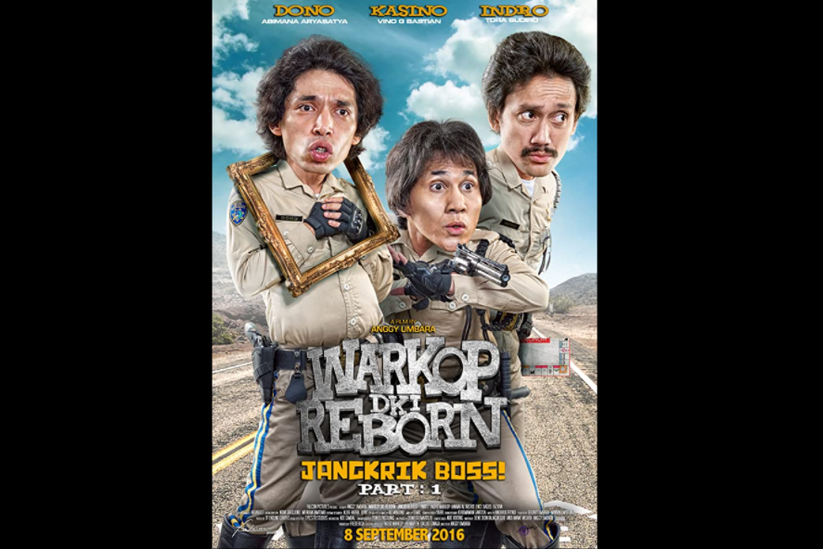 Poster film Warkop DKI Reborn 1.