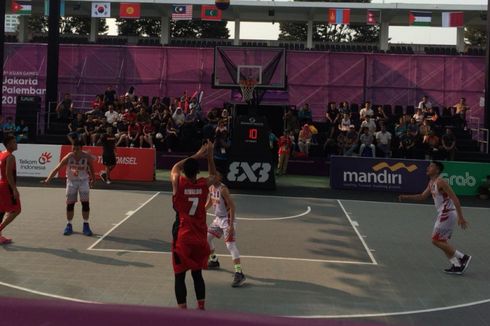 Asian Games 2018, Basket 3x3 Putra Raih 1 Kemenangan dan Kekalahan