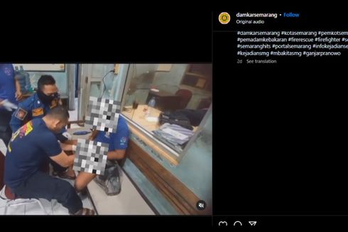 Beredar Video Cincin Tersangkut di Alat Vital lalu Minta Bantuan Damkar Semarang, Ini Kronologinya
