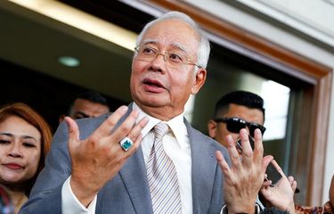 Mantan perdana menteri Malaysia Najib Razak.