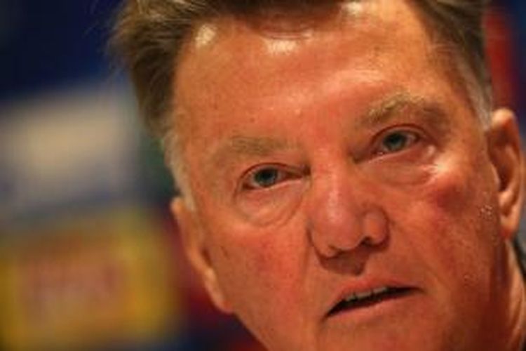 Manajer Manchester United, Louis van Gaal.