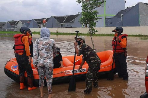 Hujan Tak Kunjung Reda, Sejumlah Wilayah di Kabupaten Bogor Terendam Banjir