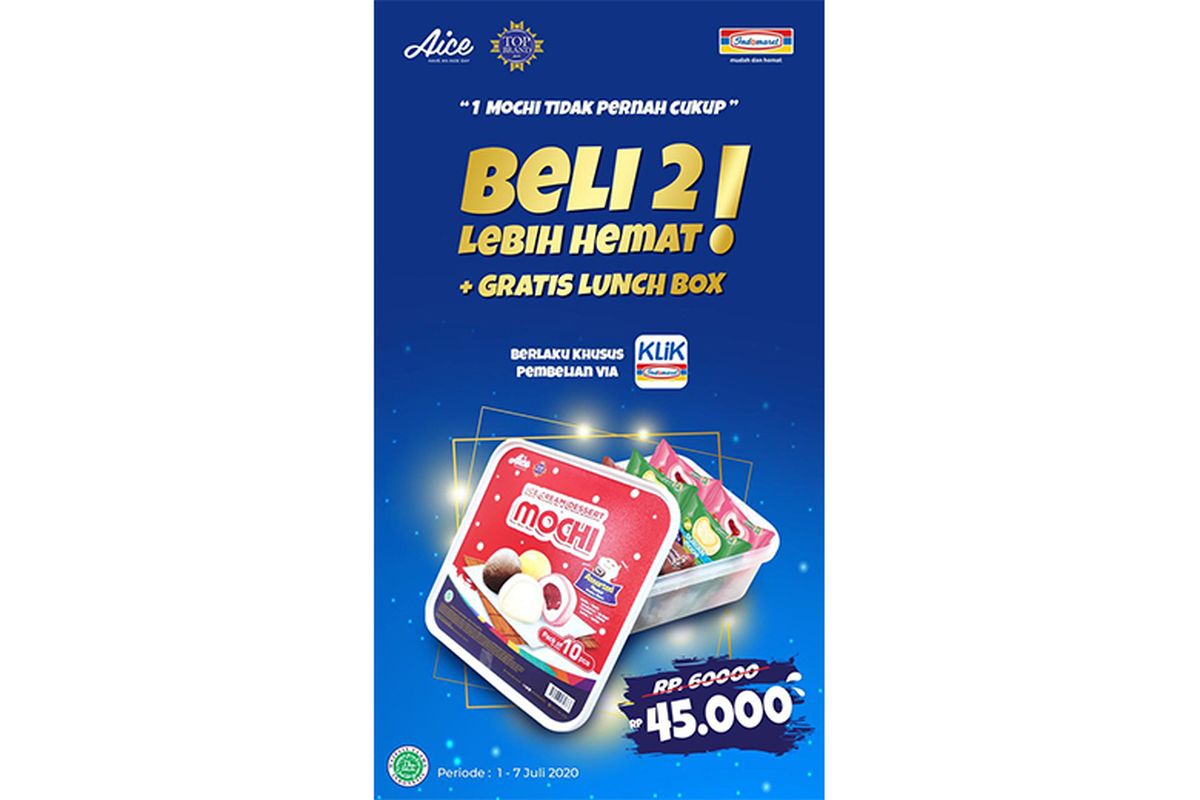Promo es krim mochi Aice, klik di sini!