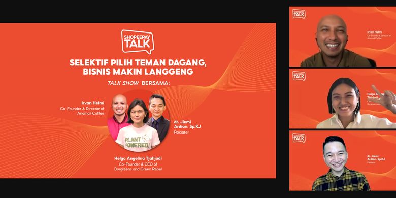 ShopeePay Talk Episode Selektif Pilih Teman Dagang, Bisnis Makin Langgeng.
