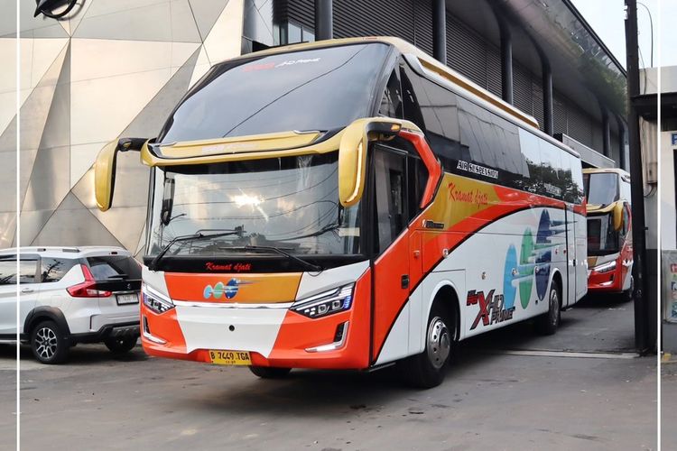 Bus baru milik PO Kramat Djati