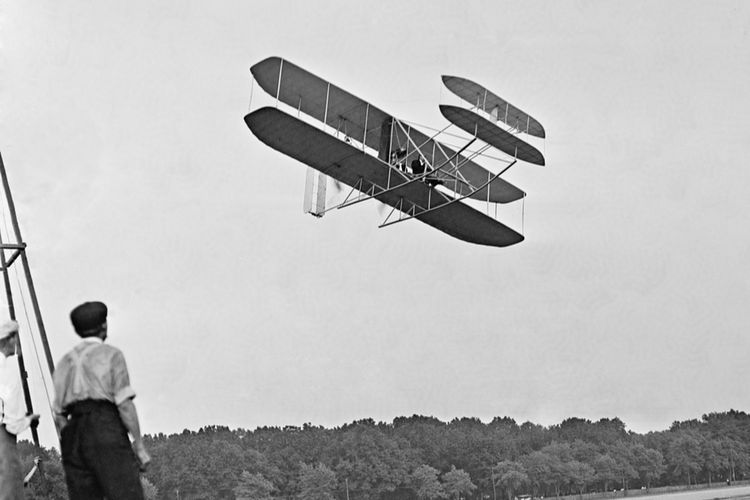 Percobaan penerbangan pesawat terbang Wright Bersaudara