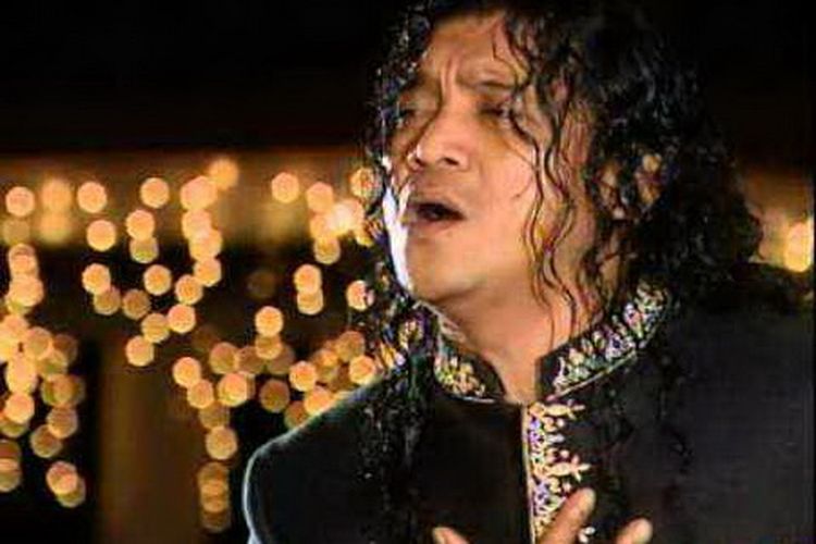 Foto Didi Kempot diedit menyerupai sosok Raja Pop Dunia Michael Jackson