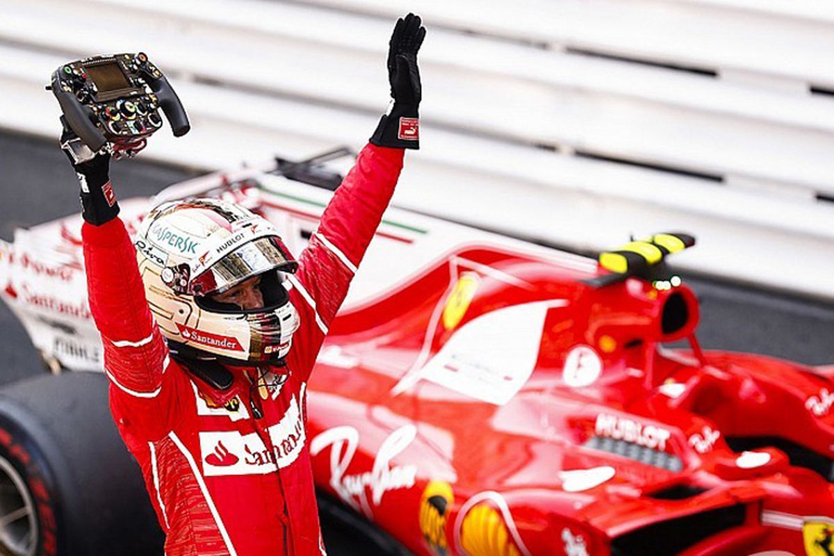 Strategi jitu Sebastian Vettel di F1 Monaco