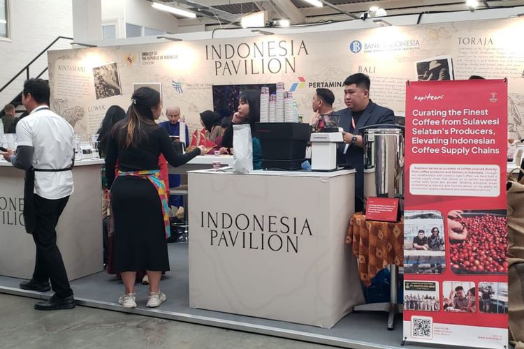 Kopi Indonesia Tampil pada Ajang London Coffe Festival 2024.