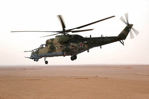 Helikopter Rusia Jatuh di Suriah, Dua Pilot Tewas