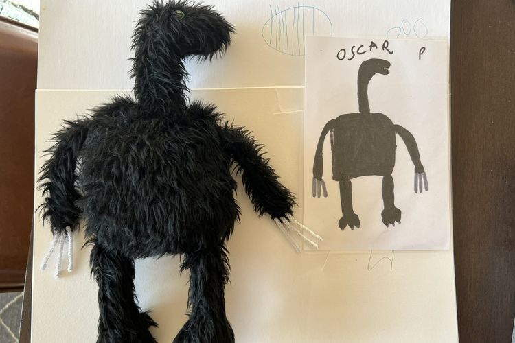 Guru TK di Australia Bikin Boneka dari Gambar Monster Murid-muridnya