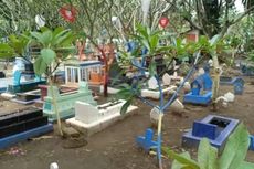 Jauhkan Kesan Angker, TPU di Kota Madiun Diubah Jadi Kebun Sayur dan Dicat Warna-warni