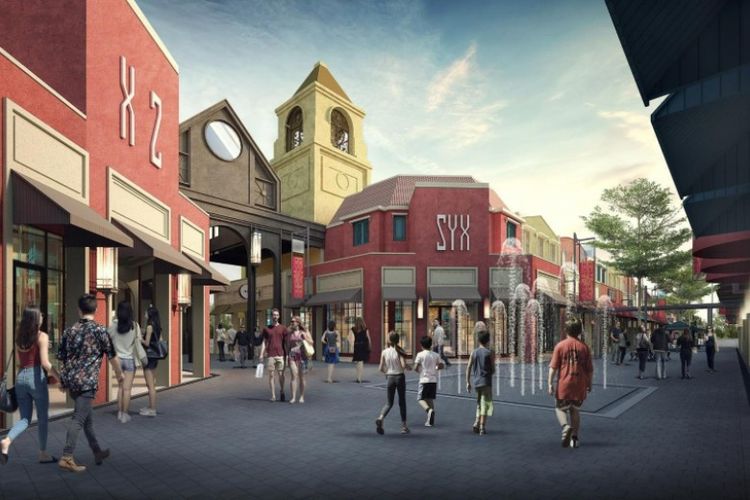 Summarecon Villaggio Jakarta Luxury Outlet menghadirkan suasana hangat (warm) sekaligus sejuk karena dilengkapi pepohonan yang teduh. 