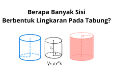 Berapa Banyak Sisi Berbentuk Lingkaran Pada Tabung?