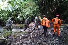 Seorang Balita Terseret Banjir di Kabupaten Malang