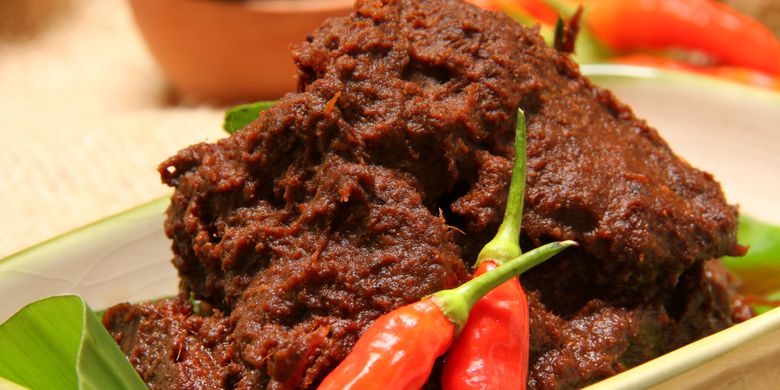 Ilustrasi Rendang Padang