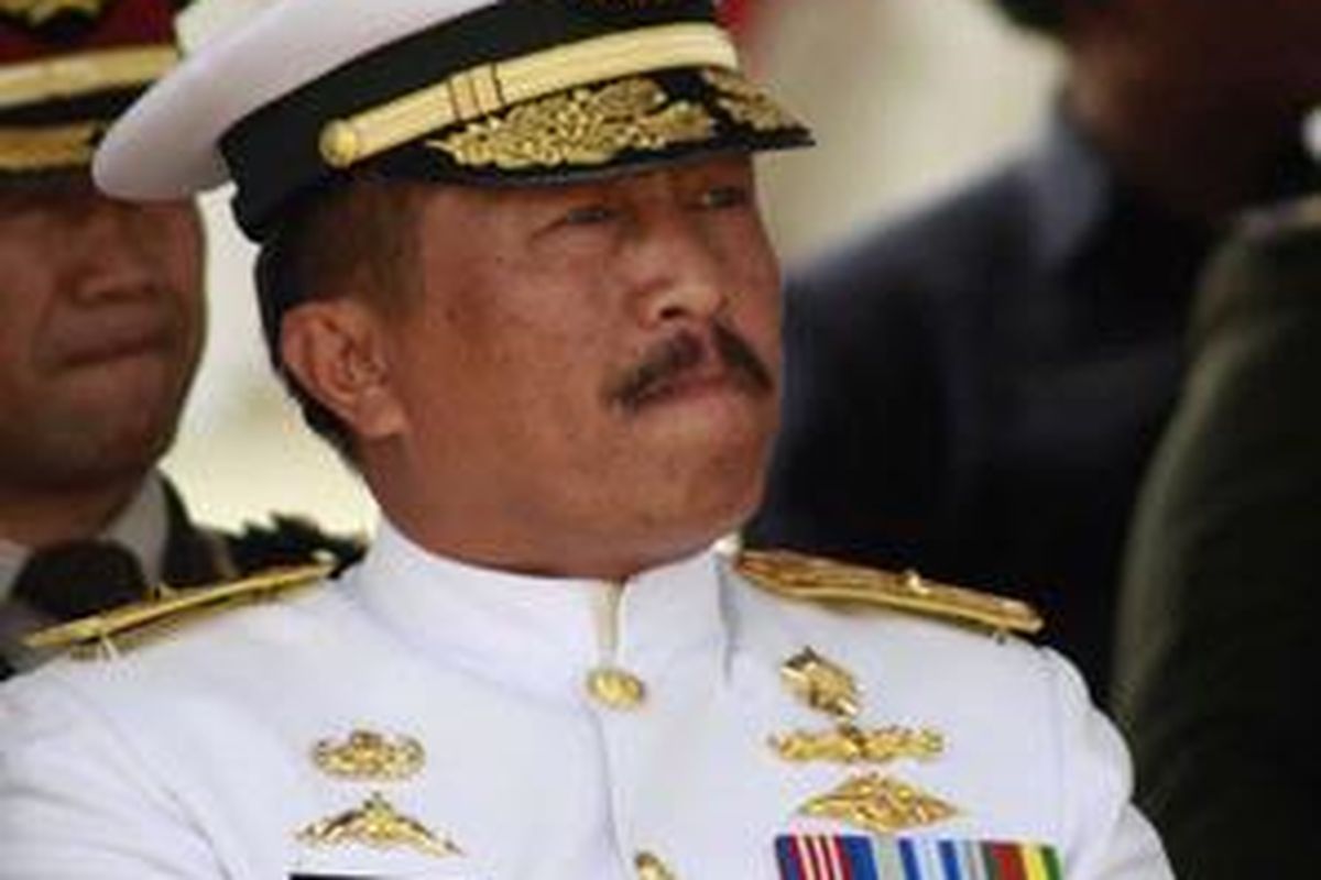 Komandan Pangkalan X TNI AL Jayapura, Laksamana Pertama Uus Kustiwa.