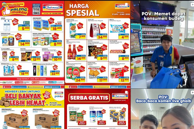 Promo Indomaret Hari Ini 24 April 2026, Produk Kebutuhan Rumah Harga Lebih Murah