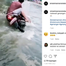 Viral, Video Motor Nekat Terabas Banjir hingga Masuk Selokan