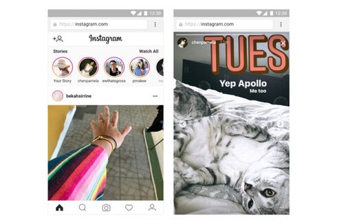 Instagram Stories Kini Bisa Ditonton dari Desktop
