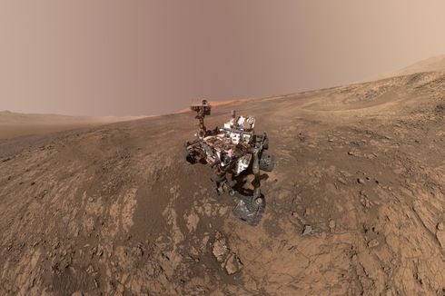 Robot Curiosity di Mars Mendadak Masuk 