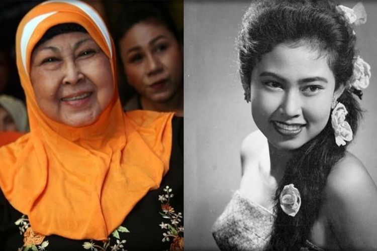 Aminah Cendrakasih pemeran Mak Nyak dalam sinetron 'Si Doel Anak Sekolahan'