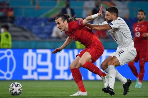 Turki Vs Italia, Dominasi Gli Azzurri Belum Berbuah Hasil pada Babak I