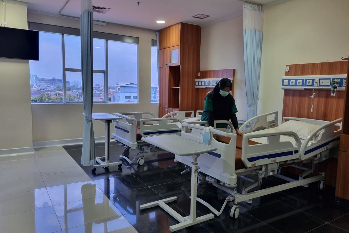 Salah satu ruangan yang ada di RSJ Menur Surabaya